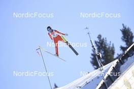 13.03.2022, Oberhof, Germany (GER): Sina Arnet (SUI) - FIS world cup ski jumping women, individual HS100, Oberhof (GER). www.nordicfocus.com. © Koenig/NordicFocus. Every downloaded picture is fee-liable
