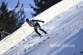 13.03.2022, Oberhof, Germany (GER): Abigail Strate (CAN) - FIS world cup ski jumping women, individual HS100, Oberhof (GER). www.nordicfocus.com. © Koenig/NordicFocus. Every downloaded picture is fee-liable
