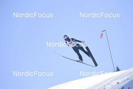 13.03.2022, Oberhof, Germany (GER): Jenny Rautionaho (FIN) - FIS world cup ski jumping women, individual HS100, Oberhof (GER). www.nordicfocus.com. © Koenig/NordicFocus. Every downloaded picture is fee-liable