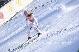 13.03.2022, Oberhof, Germany (GER): Marita Kramer (AUT) - FIS world cup ski jumping women, individual HS100, Oberhof (GER). www.nordicfocus.com. © Koenig/NordicFocus. Every downloaded picture is fee-liable