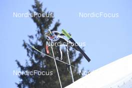 13.03.2022, Oberhof, Germany (GER): Ursa Bogataj (SLO) - FIS world cup ski jumping women, individual HS100, Oberhof (GER). www.nordicfocus.com. © Koenig/NordicFocus. Every downloaded picture is fee-liable