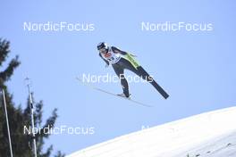 13.03.2022, Oberhof, Germany (GER): Frida Westman (SWE) - FIS world cup ski jumping women, individual HS100, Oberhof (GER). www.nordicfocus.com. © Koenig/NordicFocus. Every downloaded picture is fee-liable