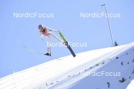 13.03.2022, Oberhof, Germany (GER): Marita Kramer (AUT) - FIS world cup ski jumping women, individual HS100, Oberhof (GER). www.nordicfocus.com. © Koenig/NordicFocus. Every downloaded picture is fee-liable
