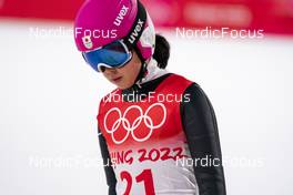 05.02.2022, Beijing, China (CHN): Yuka Seto (JPN) - XXIV. Olympic Winter Games Beijing 2022, ski jumping women, individual HS106, Beijing (CHN). www.nordicfocus.com. © Thibaut/NordicFocus. Every downloaded picture is fee-liable.