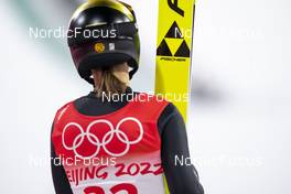 05.02.2022, Beijing, China (CHN): Josephine Pagnier (FRA) - XXIV. Olympic Winter Games Beijing 2022, ski jumping women, individual HS106, Beijing (CHN). www.nordicfocus.com. © Thibaut/NordicFocus. Every downloaded picture is fee-liable.