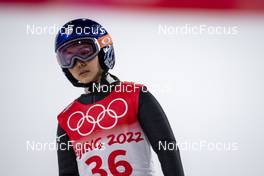 05.02.2022, Beijing, China (CHN): Sara Takanashi (JPN) - XXIV. Olympic Winter Games Beijing 2022, ski jumping women, individual HS106, Beijing (CHN). www.nordicfocus.com. © Thibaut/NordicFocus. Every downloaded picture is fee-liable.