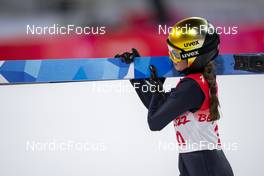 05.02.2022, Beijing, China (CHN): Juliane Seyfarth (GER) - XXIV. Olympic Winter Games Beijing 2022, ski jumping women, individual HS106, Beijing (CHN). www.nordicfocus.com. © Thibaut/NordicFocus. Every downloaded picture is fee-liable.