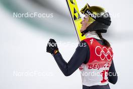 05.02.2022, Beijing, China (CHN): Selina Freitag (GER) - XXIV. Olympic Winter Games Beijing 2022, ski jumping women, individual HS106, Beijing (CHN). www.nordicfocus.com. © Thibaut/NordicFocus. Every downloaded picture is fee-liable.