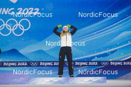 06.02.2022, Beijing, China (CHN): Nika Kriznar (SLO) - XXIV. Olympic Winter Games Beijing 2022, ski jumping women, medals, Beijing (CHN). www.nordicfocus.com. © Modica/NordicFocus. Every downloaded picture is fee-liable.