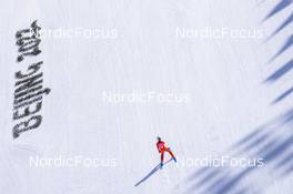 04.02.2022, Beijing, China (CHN): Julia Kykkaenen (FIN) - XXIV. Olympic Winter Games Beijing 2022, ski jumping women, training, Beijing (CHN). www.nordicfocus.com. © Thibaut/NordicFocus. Every downloaded picture is fee-liable.