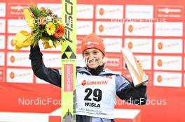 06.11.2022, Wisla, Poland (POL): Katharina Althaus (GER), (l-r) - FIS world cup ski jumping women, individual HS134, Wisla (POL). www.nordicfocus.com. © Reichert/NordicFocus. Every downloaded picture is fee-liable.