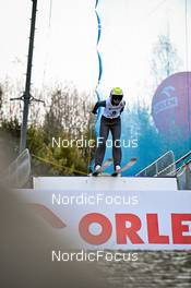 06.11.2022, Wisla, Poland (POL): Veronika Shishkina (KAZ) - FIS world cup ski jumping women, individual HS134, Wisla (POL). www.nordicfocus.com. © Reichert/NordicFocus. Every downloaded picture is fee-liable.