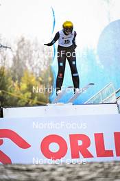 06.11.2022, Wisla, Poland (POL): Pauline Hessler (GER) - FIS world cup ski jumping women, individual HS134, Wisla (POL). www.nordicfocus.com. © Reichert/NordicFocus. Every downloaded picture is fee-liable.