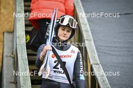 06.11.2022, Wisla, Poland (POL): Luisa Goerlich (GER) - FIS world cup ski jumping women, individual HS134, Wisla (POL). www.nordicfocus.com. © Reichert/NordicFocus. Every downloaded picture is fee-liable.