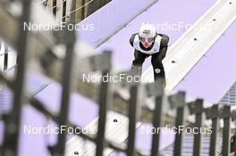 04.11.2022, Wisla, Poland (POL): Josephine Pagnier (FRA) - FIS world cup ski jumping women, training, Wisla (POL). www.nordicfocus.com. © Reichert/NordicFocus. Every downloaded picture is fee-liable.