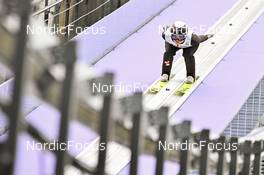 04.11.2022, Wisla, Poland (POL): Frida Westman (SWE) - FIS world cup ski jumping women, training, Wisla (POL). www.nordicfocus.com. © Reichert/NordicFocus. Every downloaded picture is fee-liable.