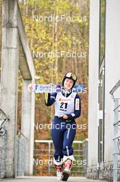 04.11.2022, Wisla, Poland (POL): Kinga Rajda (POL) - FIS world cup ski jumping women, training, Wisla (POL). www.nordicfocus.com. © Reichert/NordicFocus. Every downloaded picture is fee-liable.