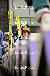 04.11.2022, Wisla, Poland (POL): Katharina Althaus (GER) - FIS world cup ski jumping women, training, Wisla (POL). www.nordicfocus.com. © Reichert/NordicFocus. Every downloaded picture is fee-liable.