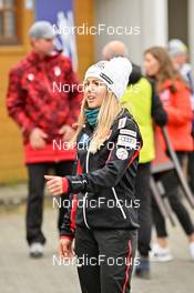 04.11.2022, Wisla, Poland (POL): Chiara Kreuzer (AUT) - FIS world cup ski jumping women, training, Wisla (POL). www.nordicfocus.com. © Reichert/NordicFocus. Every downloaded picture is fee-liable.