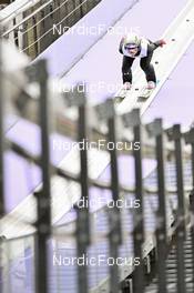 04.11.2022, Wisla, Poland (POL): Nika Prevc (SLO) - FIS world cup ski jumping women, training, Wisla (POL). www.nordicfocus.com. © Reichert/NordicFocus. Every downloaded picture is fee-liable.