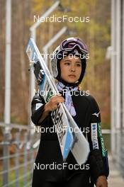 04.11.2022, Wisla, Poland (POL): Sara Takanashi (JPN) - FIS world cup ski jumping women, training, Wisla (POL). www.nordicfocus.com. © Reichert/NordicFocus. Every downloaded picture is fee-liable.
