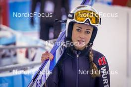 11.12.2022, Titisee-Neustadt, Germany (GER): Juliane Seyfarth (GER) - FIS world cup ski jumping women, individual HS142, Titisee-Neustadt (GER). www.nordicfocus.com. © Thibaut/NordicFocus. Every downloaded picture is fee-liable.