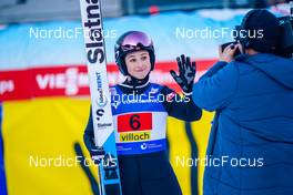 29.12.2022, Villach, Austria (AUT): Alexandria Loutitt (CAN) - FIS world cup ski jumping women, individual HS98, Villach (AUT). www.nordicfocus.com. © Thibaut/NordicFocus. Every downloaded picture is fee-liable.
