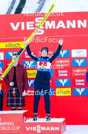 29.12.2022, Villach, Austria (AUT): Nika Kriznar (SLO), (l-r) - FIS world cup ski jumping women, individual HS98, Villach (AUT). www.nordicfocus.com. © Thibaut/NordicFocus. Every downloaded picture is fee-liable.
