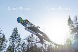 29.12.2022, Villach, Austria (AUT): Julia Clair (FRA) - FIS world cup ski jumping women, individual HS98, Villach (AUT). www.nordicfocus.com. © Thibaut/NordicFocus. Every downloaded picture is fee-liable.
