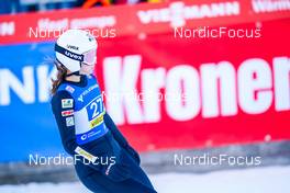 29.12.2022, Villach, Austria (AUT): Josephine Pagnier (FRA) - FIS world cup ski jumping women, individual HS98, Villach (AUT). www.nordicfocus.com. © Thibaut/NordicFocus. Every downloaded picture is fee-liable.