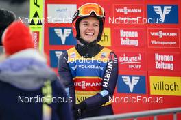 28.12.2022, Villach, Austria (AUT): Katharina Althaus (GER) - FIS world cup ski jumping women, individual HS98, Villach (AUT). www.nordicfocus.com. © Thibaut/NordicFocus. Every downloaded picture is fee-liable.