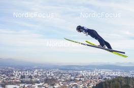 28.12.2022, Villach, Austria (AUT): Agnes Reisch (GER) - FIS world cup ski jumping women, individual HS98, Villach (AUT). www.nordicfocus.com. © Thibaut/NordicFocus. Every downloaded picture is fee-liable.