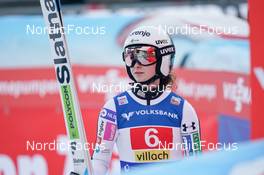 28.12.2022, Villach, Austria (AUT): Nika Prevc (SLO) - FIS world cup ski jumping women, individual HS98, Villach (AUT). www.nordicfocus.com. © Thibaut/NordicFocus. Every downloaded picture is fee-liable.