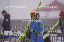 27.12.2022, Villach, Austria (AUT): Ursa Bogataj (SLO), Ursa Bogataj (SLO) - FIS world cup ski jumping women, training, Villach (AUT). www.nordicfocus.com. © Thibaut/NordicFocus. Every downloaded picture is fee-liable.