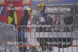 27.12.2022, Villach, Austria (AUT): Jessica Malsiner (ITA), Lara Malsiner (ITA), (l-r), (l-r)  - FIS world cup ski jumping women, training, Villach (AUT). www.nordicfocus.com. © Thibaut/NordicFocus. Every downloaded picture is fee-liable.