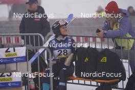 27.12.2022, Villach, Austria (AUT): Luisa Goerlich (GER), Luisa Goerlich (GER) - FIS world cup ski jumping women, training, Villach (AUT). www.nordicfocus.com. © Thibaut/NordicFocus. Every downloaded picture is fee-liable.