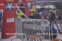 27.12.2022, Villach, Austria (AUT): Jessica Malsiner (ITA), Jessica Malsiner (ITA) - FIS world cup ski jumping women, training, Villach (AUT). www.nordicfocus.com. © Thibaut/NordicFocus. Every downloaded picture is fee-liable.