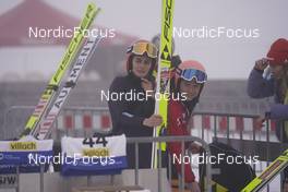 27.12.2022, Villach, Austria (AUT): Selina Freitag (GER), Marita Kramer (AUT), (l-r), (l-r)  - FIS world cup ski jumping women, training, Villach (AUT). www.nordicfocus.com. © Thibaut/NordicFocus. Every downloaded picture is fee-liable.
