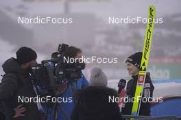 27.12.2022, Villach, Austria (AUT): Nika Kriznar (SLO), Nika Kriznar (SLO) - FIS world cup ski jumping women, training, Villach (AUT). www.nordicfocus.com. © Thibaut/NordicFocus. Every downloaded picture is fee-liable.