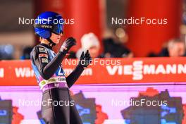 31.12.2022, Ljubno, Slovenia (SLO): Julia Clair (FRA) - FIS world cup ski jumping women, individual HS94, Ljubno (SLO). www.nordicfocus.com. © Manzoni/NordicFocus. Every downloaded picture is fee-liable.