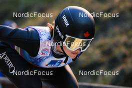 31.12.2022, Ljubno, Slovenia (SLO): Abigail Strate (CAN) - FIS world cup ski jumping women, individual HS94, Ljubno (SLO). www.nordicfocus.com. © Manzoni/NordicFocus. Every downloaded picture is fee-liable.
