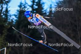 31.12.2022, Ljubno, Slovenia (SLO): Julia Clair (FRA) - FIS world cup ski jumping women, individual HS94, Ljubno (SLO). www.nordicfocus.com. © Manzoni/NordicFocus. Every downloaded picture is fee-liable.
