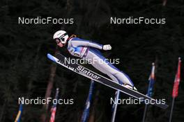 30.12.2022, Ljubno, Slovenia (SLO): Andreea Diana Trambitas (ROU) - FIS world cup ski jumping women, training, Ljubno (SLO). www.nordicfocus.com. © Manzoni/NordicFocus. Every downloaded picture is fee-liable.