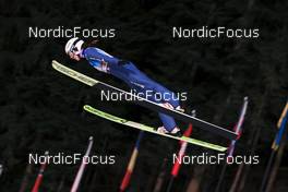30.12.2022, Ljubno, Slovenia (SLO): Emely Torazza (SUI) - FIS world cup ski jumping women, training, Ljubno (SLO). www.nordicfocus.com. © Manzoni/NordicFocus. Every downloaded picture is fee-liable.