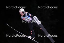 30.12.2022, Ljubno, Slovenia (SLO): Chiara Kreuzer (AUT) - FIS world cup ski jumping women, training, Ljubno (SLO). www.nordicfocus.com. © Manzoni/NordicFocus. Every downloaded picture is fee-liable.