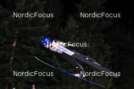 30.12.2022, Ljubno, Slovenia (SLO): Julia Clair (FRA) - FIS world cup ski jumping women, training, Ljubno (SLO). www.nordicfocus.com. © Manzoni/NordicFocus. Every downloaded picture is fee-liable.