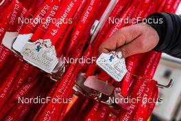 08 01 2022, Pustertal, Italy (ITA): Medals - Feature - Visma Ski Classics 62km Pustertaler Ski Marathon - Pustertal (ITA). www.nordicfocus.com. © Thibaut/NordicFocus. Every downloaded picture is fee-liable.