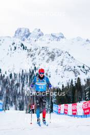 09 01 2022, Pustertal, Italy (ITA): Leray Matis (FRA) - Visma Ski Classics 32km Prato Piazza Mountain Challenge - Pustertal (ITA). www.nordicfocus.com. © Thibaut/NordicFocus. Every downloaded picture is fee-liable.