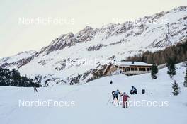 15.01.2022, Val Venosta, Italy (ITA): Haakon Holden (NOR), Evgeniy Belov (RUS), (l-r)  - Visma Ski Classics 10km La Venosta Time Trial - Val Venosta (ITA). www.nordicfocus.com. © Podetti/NordicFocus. Every downloaded picture is fee-liable.