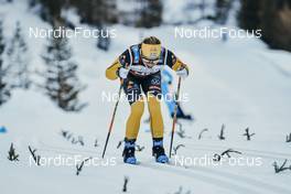 15.01.2022, Val Venosta, Italy (ITA): Korsgren Lina (SWE) - Visma Ski Classics 10km La Venosta Time Trial - Val Venosta (ITA). www.nordicfocus.com. © Podetti/NordicFocus. Every downloaded picture is fee-liable.